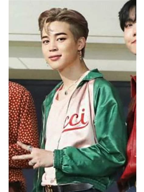 jimin gucci bomber jacket|Gucci bomber japanese geisha.